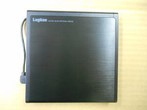 動作品　Logitec 　LDV-PMH8U2NBK　 USB 2.0 対応　 DVD-ROM 　読込専用　　（9）