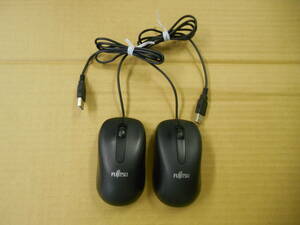 FUJITSU MA106U USB光学式マウス 2個セット　　（5）