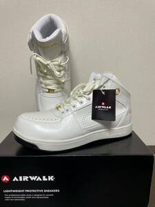 AIR WALK スニーカー　安全靴　26.0センチ　26 ホワイト