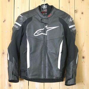 [PT12399] アルパインスターズ ライディングジャケット ブラック系 US40 Alpinestars