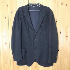 [PT12510] エルメネジルドゼニア ジャケット テーラード 2つボタン ネイビー系 56 Ermenegildo Zegna