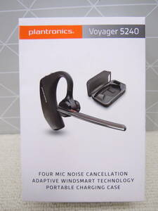 A40 美品中古 動確済 poly プラントロニクス Bluetooth ワイヤレスヘッドセット Voyager 5240 5200 充電器セット テレワーク ドライバ