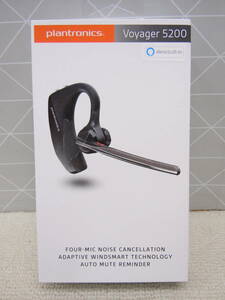 A73 美品中古 動確済 plantronics プラントロニクス Bluetooth ワイヤレスヘッドセット Voyager 5200 テレワーク ドライバー 在宅 高音質