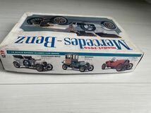  ★当時物 バンダイ 未組立 メルセデスベンツ プラモデル model-1906 Mercedes-Benz 1/16 SCALE CLASSIC CAR SERIES BANDAI 旧車_画像4