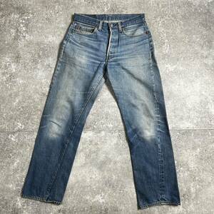 80's Levi's リーバイス 66後期～赤耳 1980年製 501 デニムパンツ 6番工場製造 黒カン 収縮率10％ vintage ヴィンテージ