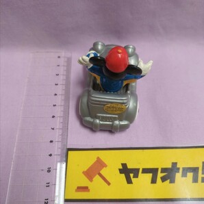 ビンテージ ドイツ Bully PVC フィギュア ディズニー ミッキー 車 シルバーの画像2