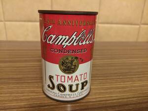 【即決】CAMPBELL'S (キャンベル) トマト・スープ缶の貯金箱◇90年代US製◇ヴィンテージ◇USED品