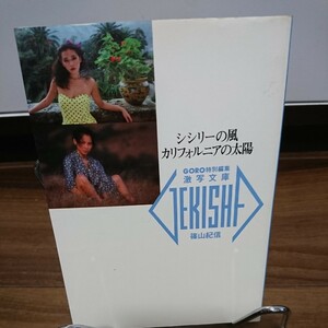 「初版」激写文庫14 シシリーの風 カルフォルニアの太陽 篠山紀信撮影 森下愛子 沢田和美