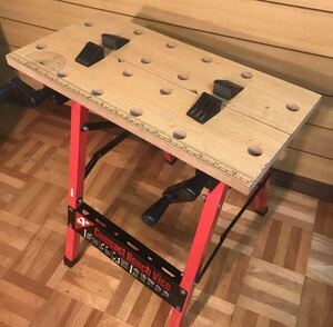 COMPACT BENCH VICE 作業テーブル　折りたたみ式　引き渡しのみ!発送はしません！