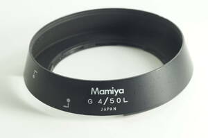 077『送料無料 おおむねキレイ』 Mamiya マミヤ6 G 4／50L マミヤ レンズフード