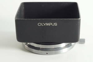 359『送料無料 並品』 希少品 OLYMPUS オリンパス 内径42mm カブセ式 角型メタルフード