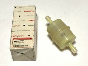 DUCATI（ドゥカティ） 純正 42510011A ② FUEL FILTER フューエルフィルター　新品　400SS 600SS 750SS 900SS 750paso 906paso