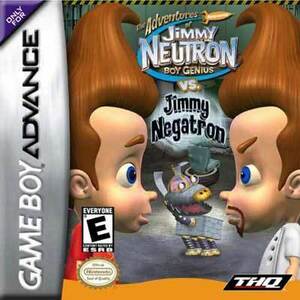 ★送料無料★北米版 Jimmy Neutron vs Jimmy Negatron GBA ゲームボーイアドバンス