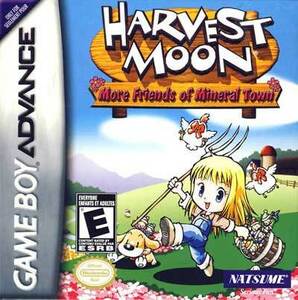 ★送料無料★北米版 Harvest Moon More Friends of Mineral Town ゲームボーイアドバンス GBA