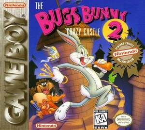 ★送料無料★北米版 Bugs Bunny Crazy Castle II ゲームボーイ ミッキーマウスII