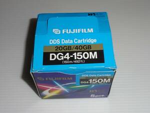 未開封　FUJIFILM DDSデータカートリッジ DG4-150M 20GB/40GB DDS4 5巻セット