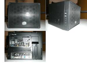 【組立済中古PC】COOLER MASTERケース GIGABYTE GA-H81N INTEL i3,3.4GHZ,3MBCache,LGA1150 500W電源、mSATA SDD128GB,メモリ8GB付き