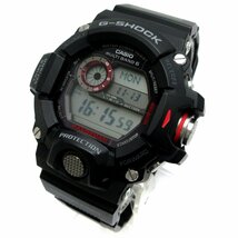 定価￥5万 1円 カシオ Gショック レンジマン メンズ 電波ソーラー トリプルセンサー 黒 GW-9400J-1JF 時計 G-SHOCK RANGEMAN 稼動品_画像2