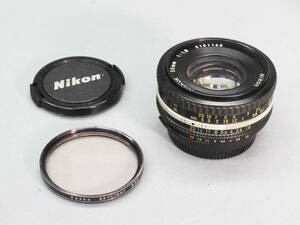 【55】Nikon ニコン Ai-S NIKKOR 50mm f：1.8　コンパクト