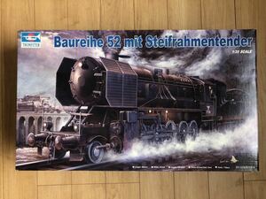 トランペッター 1/35 Baureihe 52 mit Steifrahmentender / ドイツ軍　BR52蒸気機関車