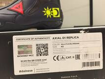 DAINESE ダイネーゼ AXIAL D1 REPLICA VALENTINO BOOTS サイズ43 ※店頭展示品_画像9