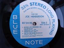 【美盤】無傷 US Blue Note Van Gelder刻印 BST84140 Joe Henderson Page One RVG Liberty ブルー・ノート ジョー・ヘンダーソン【希少】_画像4