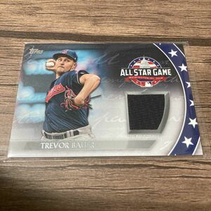 2018 TOPPS MLB 助っ人外国人　トレバー・バウアー　実使用　ジャージーカード　オールスター　ベイスターズ