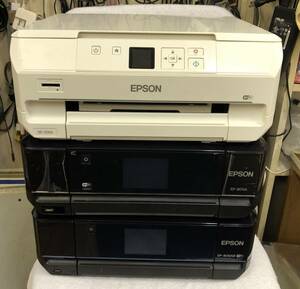 EPSON エプソン インクジェットプリンター EP-706A EP-805A EP-806AB 3台セット 動作未確認 ジャンク品です。