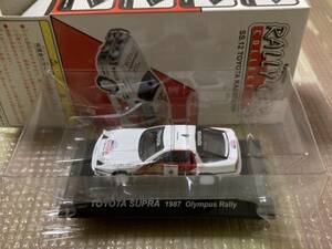 11C22★CM’s1/64★ラリーカー★TOYOTAトヨタSS.12★スープラ SUPRA 1987 オリンパス オリンポス Olympus Rally★未使用未展示★