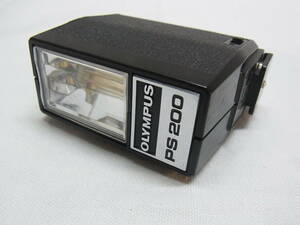 ▲OLYMPUS PS200▲フラッシュ ストロボ オリンパス ELECTRONIC FLASH BATTERY ONLY 動作品 バッテリー駆動 カメラ 付属品▲60