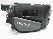 ▲SONY CCD-TRV66 Handycam▲ソニー ハンディカム video Hi8 XR 80x デジタルズーム OPTICAL 20x f=3.6-72mm 1:1.4 Φ37 ビデオカメラ▲60_画像5