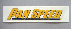 ラスト品・●PAN SPEED製／正規品・PAN SPEED・ステッカー・W230 ／未使用品●