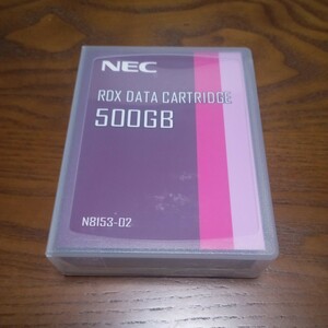 NEC RDX DATA CARTRIDGE 500GB N8153-02 新品未使用品