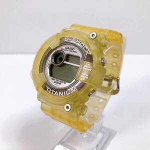 23【中古】G-SHOCK ジーショック CASIO 腕時計 DW-8201WC フロッグマン WCCS 礁保護 トリプルマンタ カシオ 動作未確認 現状品