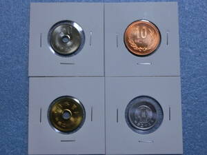 特年　平成２３年　１，５，１０，５０円硬貨　セット出し　新品同様