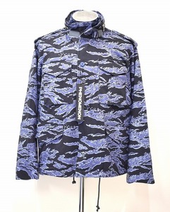 PHENOMENON（フェノメノン）TIGER CAMO M-65 タイガーカモ ミリタリー フィールド ジャケット ブルゾン LOGO 復刻 MCM エムシーエム ロゴ