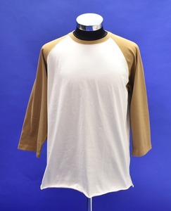 nonnative （ノンネイティブ）NN-C4311 DWELLER Q/S TEE COTTON JERSEY ラグラン ７分袖 Tシャツ ２TONE ２トーン 3/4 カットソー