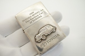 C611★ZIPPO ジッポ ジッポー TOYOTA トヨタ 1936 2002年 model シリアルナンバー ビンテージ vintage 火花確認済