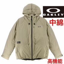 【XL】新品17600円/オークリー OAKLEY メンズ 厚手　中綿ジャケット/アウター ジャンパー 撥水　軽量　防寒 防風 スポーツ 普段着BG_画像1