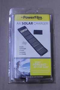 【アウトレット品】PowerFilm(パワーフィルム) / PowerFilm AA Battery Solar Panel Charger - ソーラー充電器 -