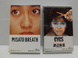 渡辺美里　カセットテープ　MISATO/BREATH　eyes