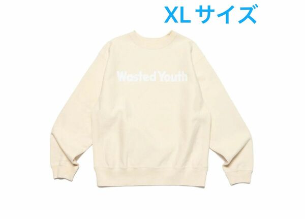 Wasted Youth Sweat Shirt "Beige"