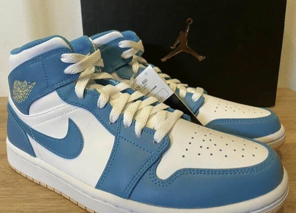 即決29cm NIKE AIR JORDAN 1 Mid Aquatoneナイキ エアジョーダン1 ミッド アクアトーン JORDAN1 NIKE DQ8426-400 新品正規　US11