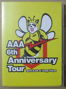 AAA 6th Anniversary Tour 2011.9.28 at Zepp Tokyo (DVD) 