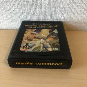 190 　アタリ ゲーム カセット　ATARI　MISSILE COMMAND