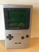 216 ゲームボーイライト シルバー　任天堂　GAMEBOY LIGHT_画像7