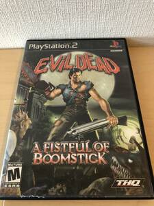 25 PS2 イービル・デッド: フィストフル・オブ・ブームスティック EVIL DEAD A FISTFUL OF BOOMSTICK 北米版