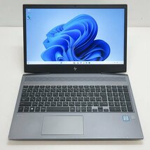 大容量メモリー搭載 キーきれいめ ◇ HP ZBook 15v G5【Core i7-9750H/メモリ 32GB/SSD 256GB/HDD 1TB/Quadro P600/Win11-Pro/AC欠】_画像10