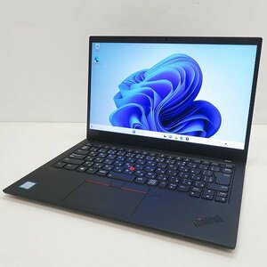 ■LENOVO ThinkPad X1 Carbon (7th Gen)■Core i5-8365U/16GB/M.2SSD256GB/Wi-Fi/Bluetooth/WEBカメラ/Win11Pro_64bit/14型