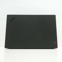 □Lenovo ThinkPad X1 Carbon 7th (20QD001AJP) Win11 Intel Core i5-8265U 1.60GHz メモリ8GB SSD256GB カメラ AC付属_画像2